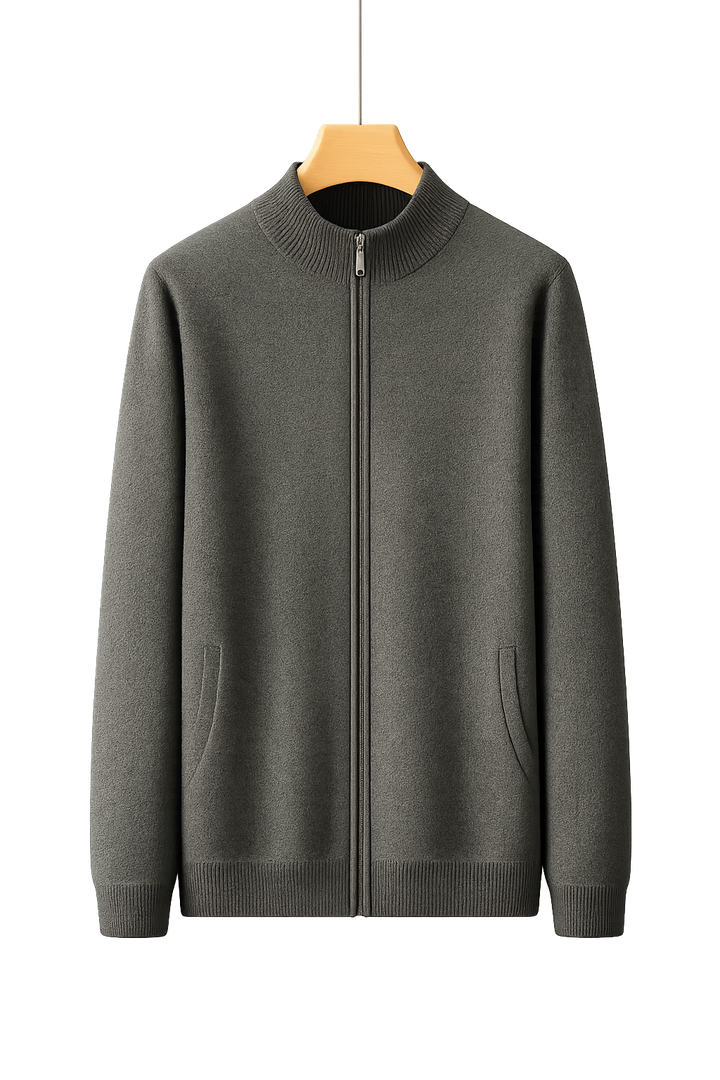 Aurel Zip Cashmere Jacket