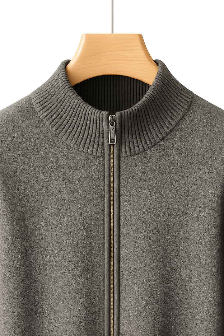 Aurel Zip Cashmere Jacket