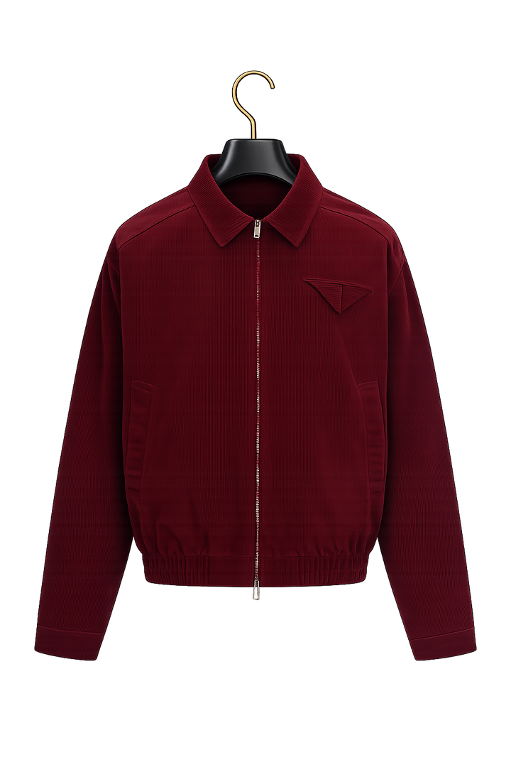 Corduroy Cotton Zip Jacket