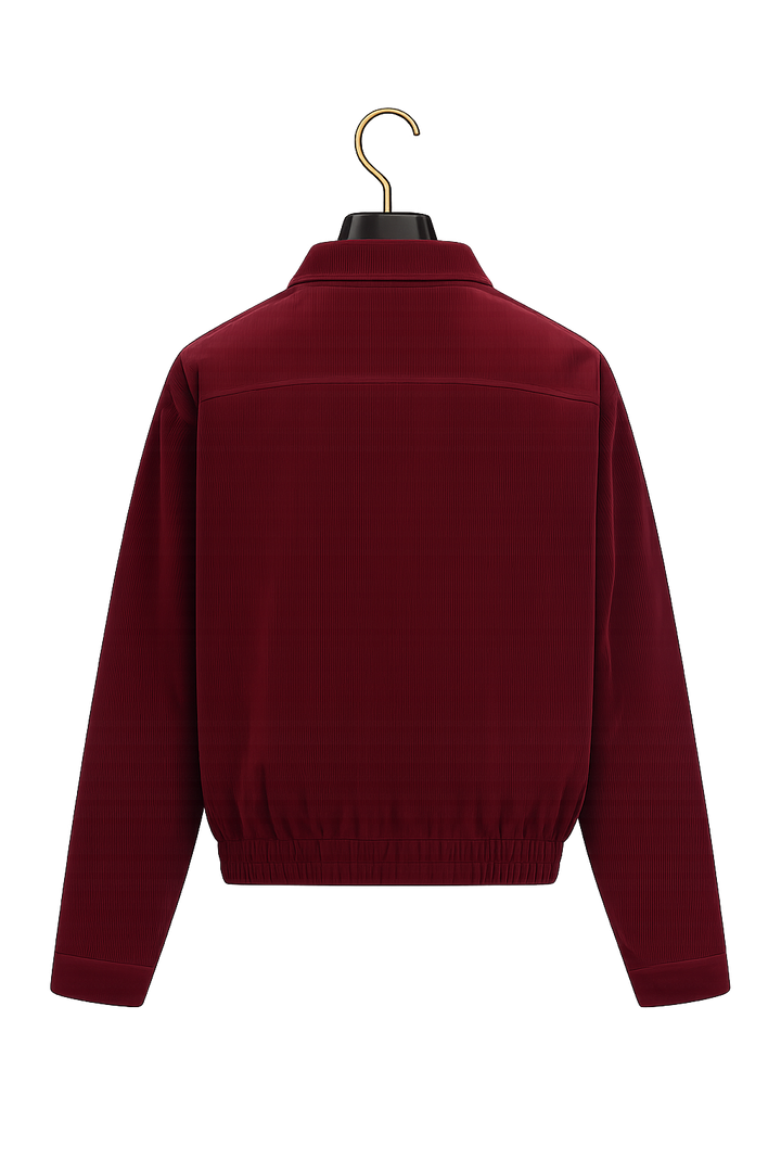 Corduroy Cotton Zip Jacket