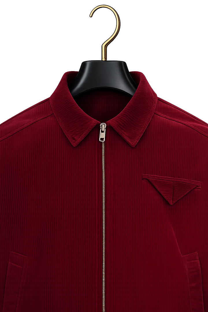 Corduroy Cotton Zip Jacket