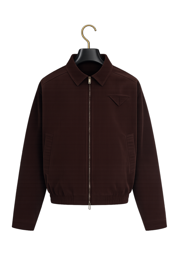 Corduroy Cotton Zip Jacket