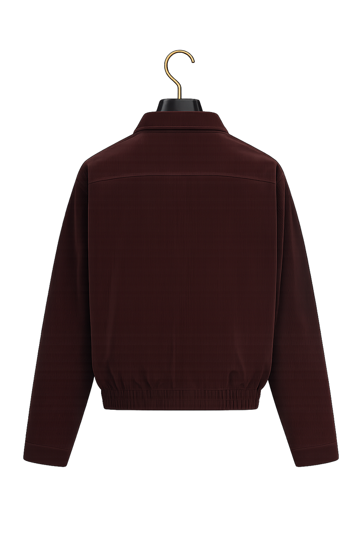 Corduroy Cotton Zip Jacket