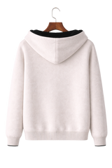 Valerio Maison Wool Reversible Zip Hoodie