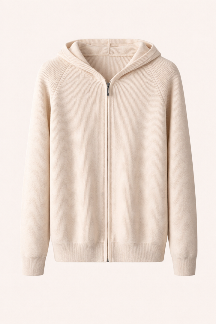 Knit Zip Hoodie