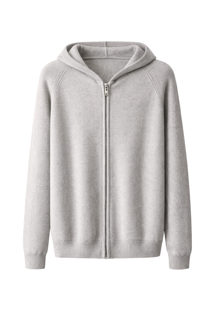 Knit Zip Hoodie