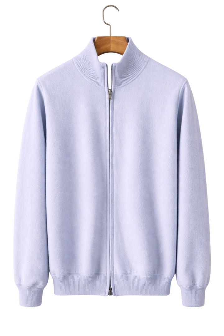 Santoro Maison Cashmere Wool Zip Jacket