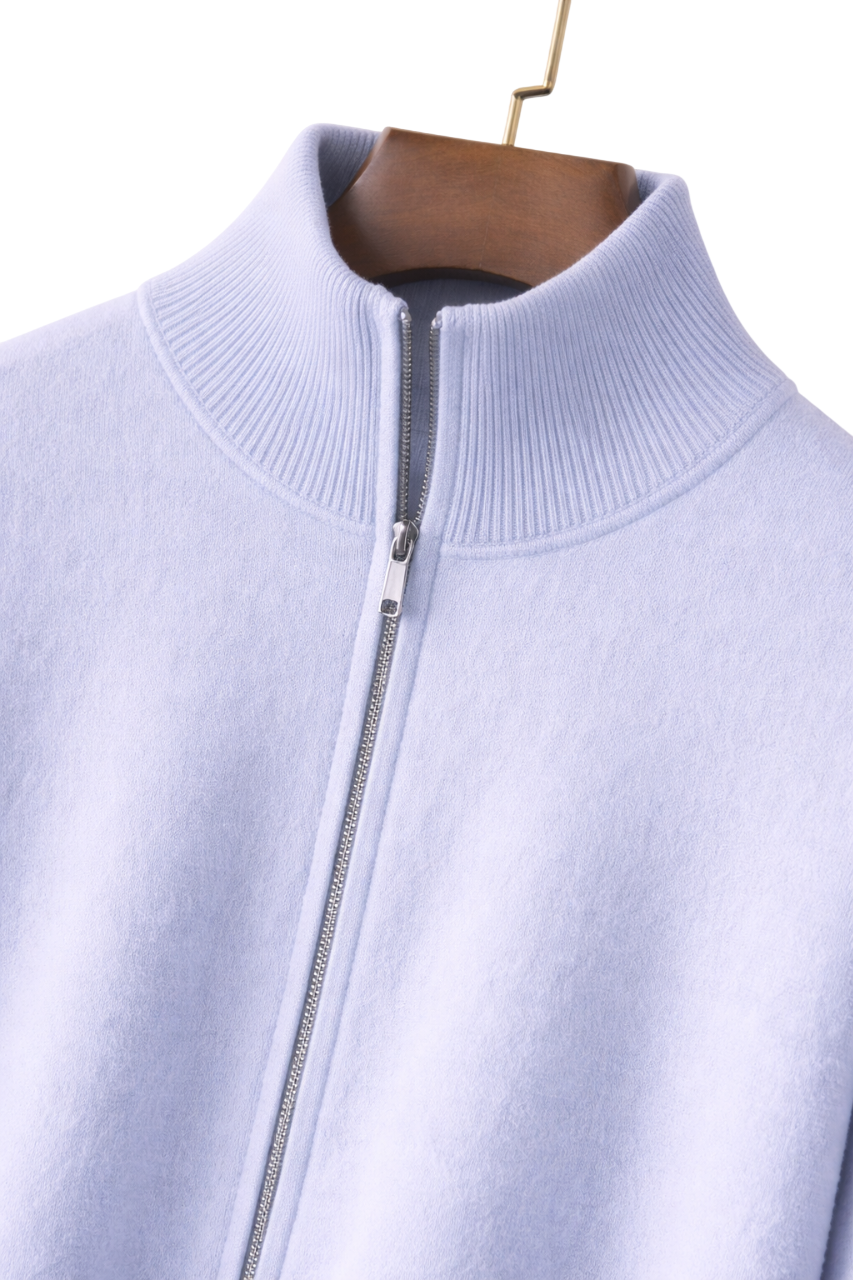 Santoro Maison Cashmere Wool Zip Jacket