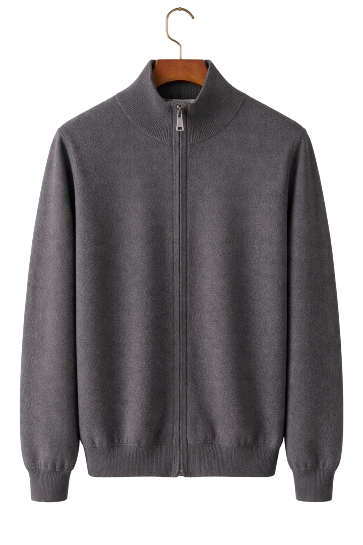 Santoro Maison Cashmere Wool Zip Jacket