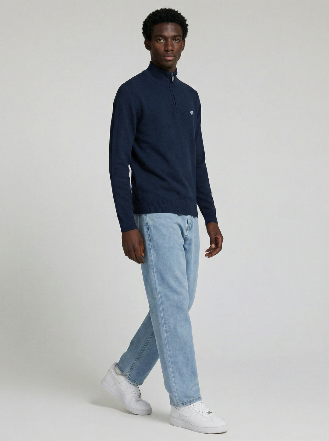 Vaughn Quarter Zip Sweater