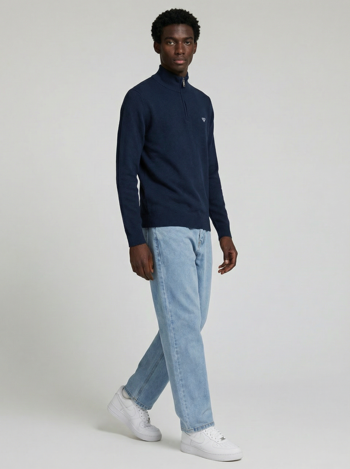 Vaughn Quarter Zip Sweater