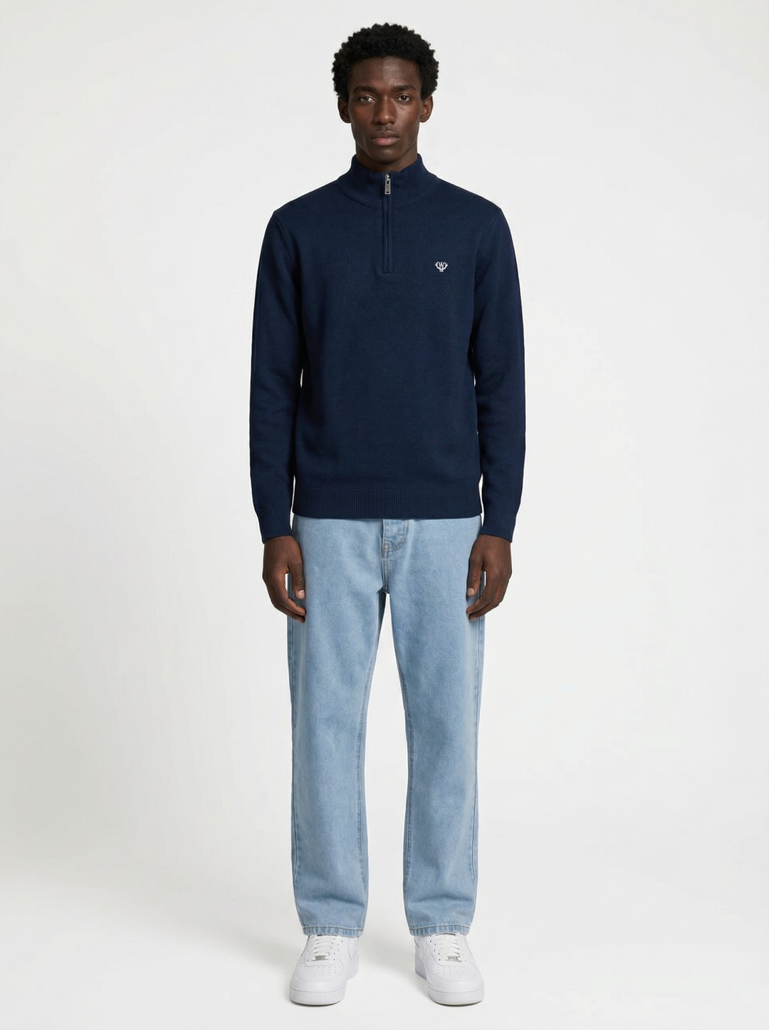 Vaughn Quarter Zip Sweater