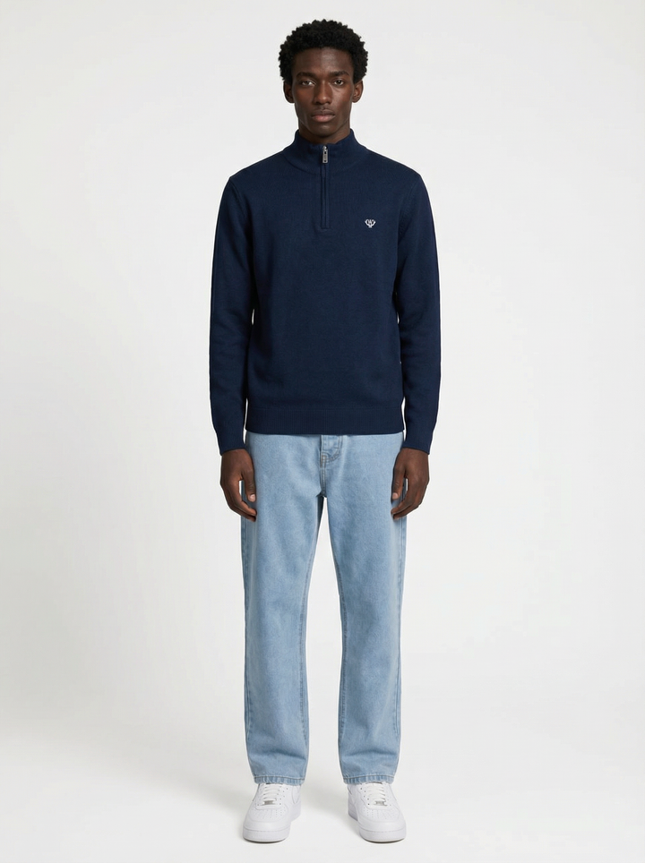 Vaughn Quarter Zip Sweater