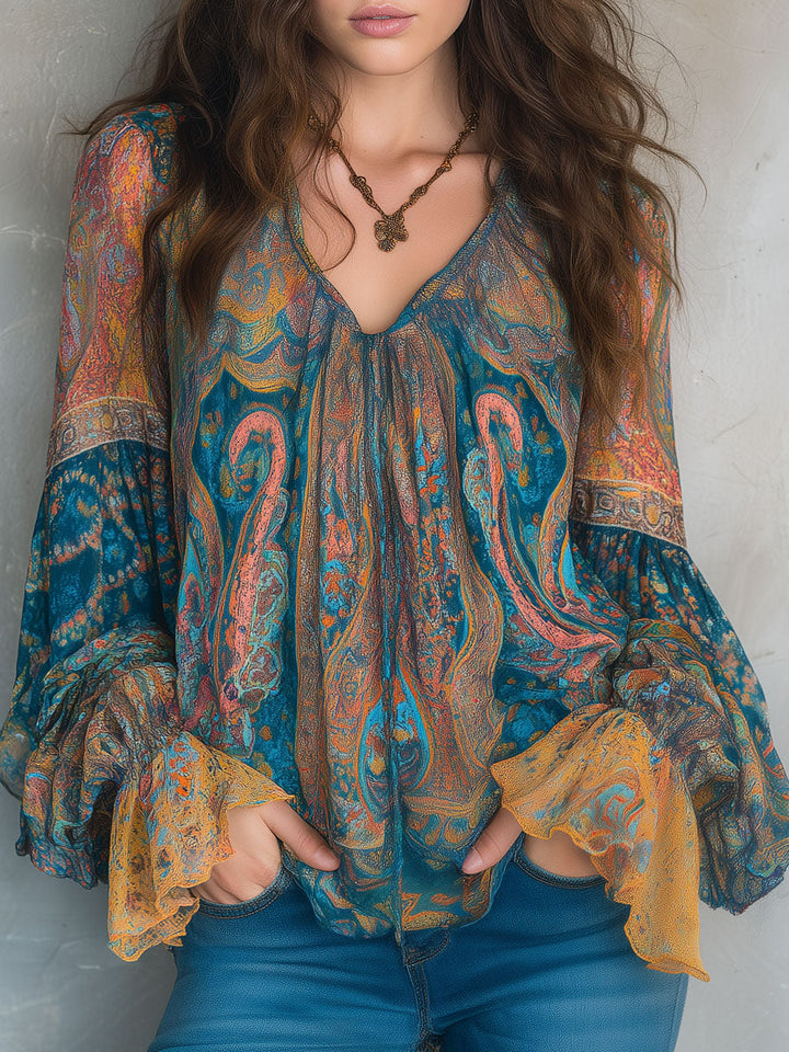 Cyrano | Elegant Flowy Womens Blouse