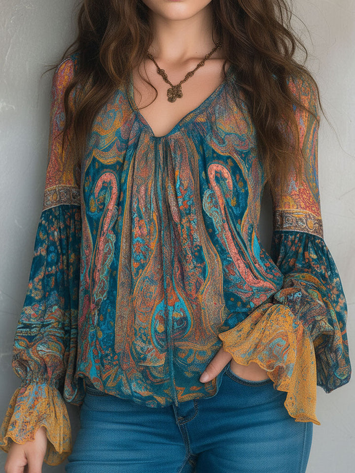 Cyrano | Elegant Flowy Womens Blouse