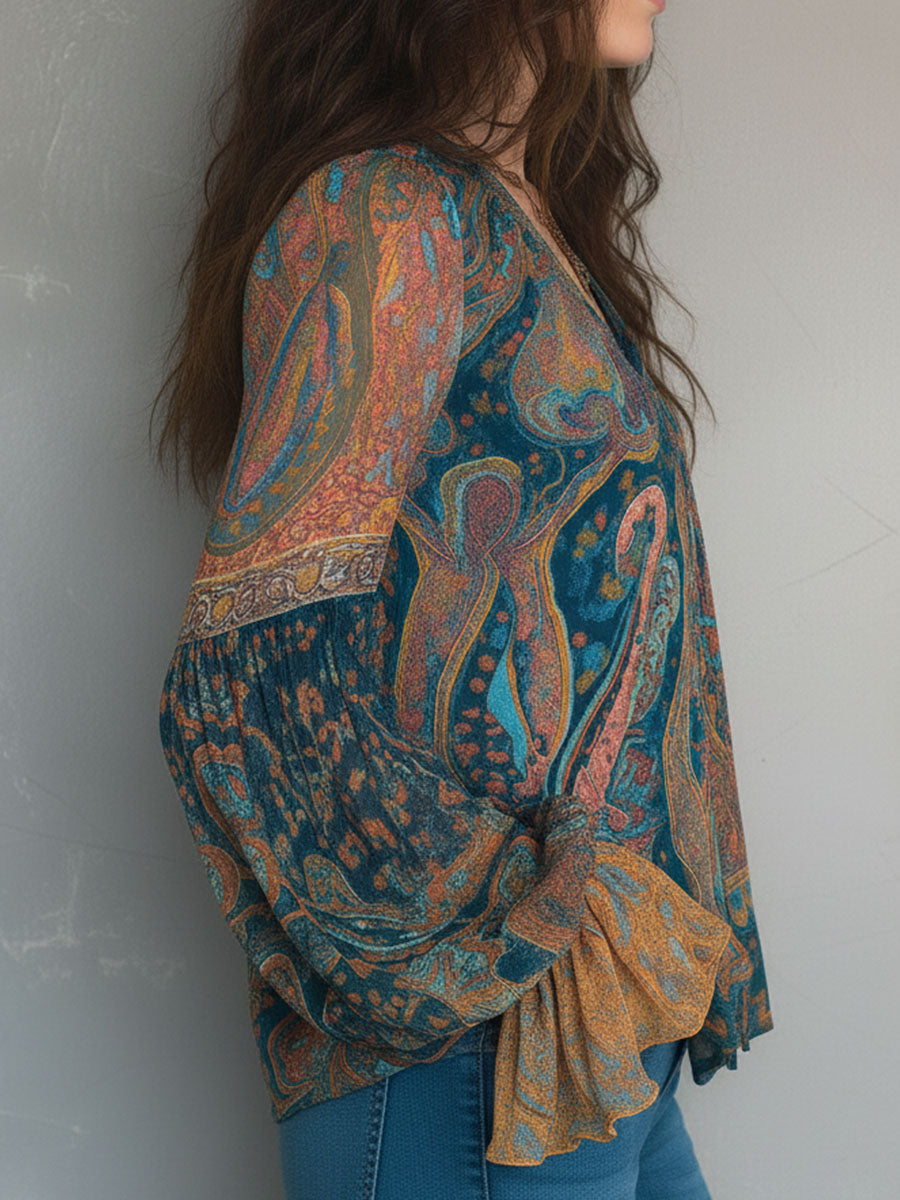 Cyrano | Elegant Flowy Womens Blouse
