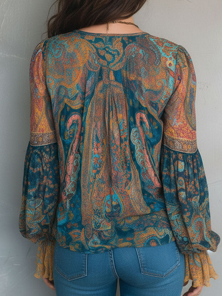 Cyrano | Elegant Flowy Womens Blouse