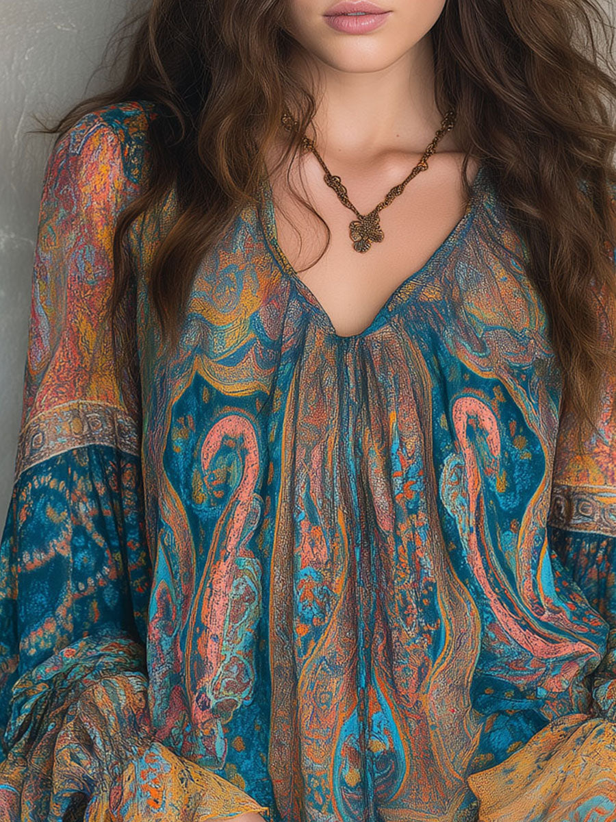 Cyrano | Elegant Flowy Womens Blouse