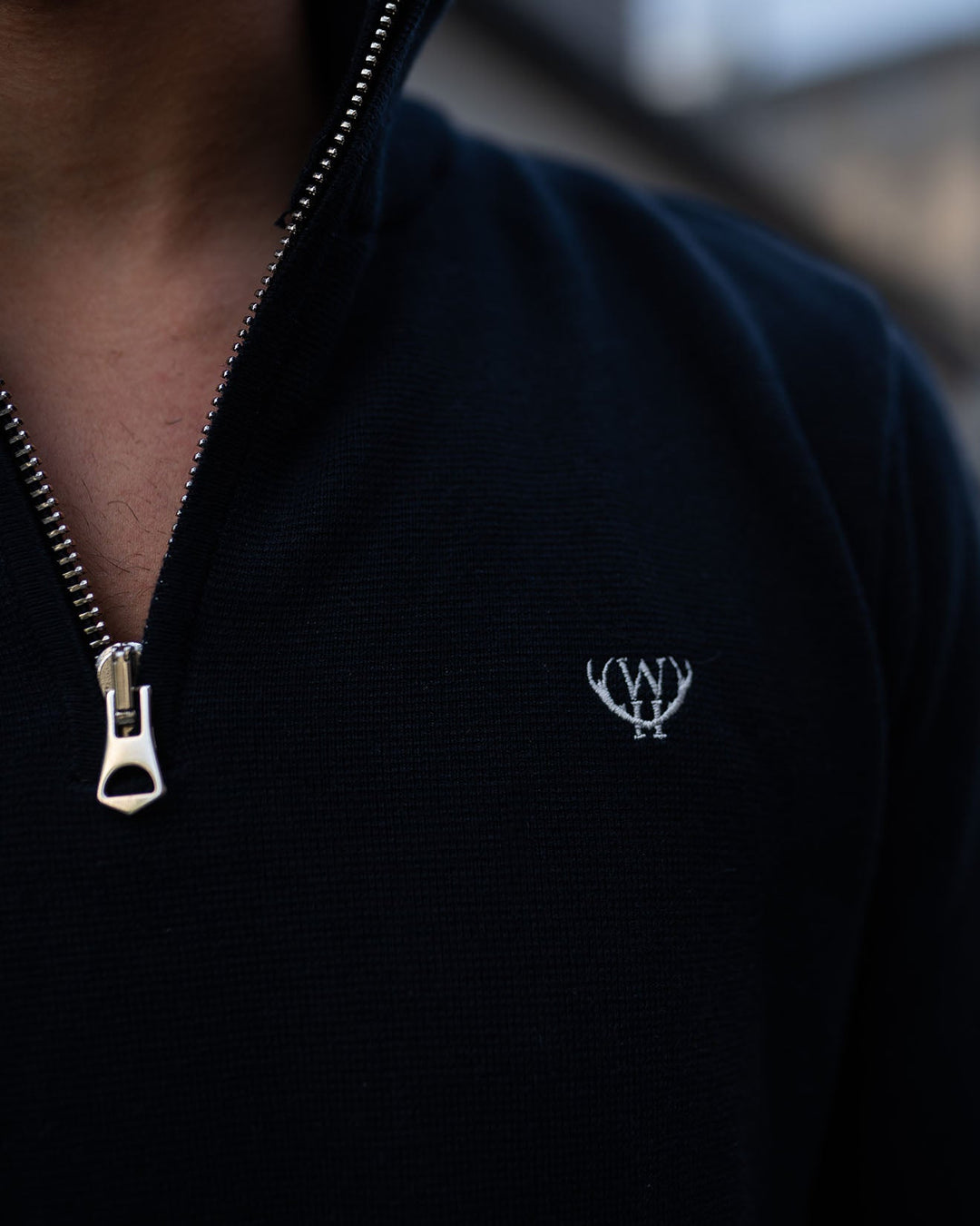 Vaughn Quarter Zip Sweater