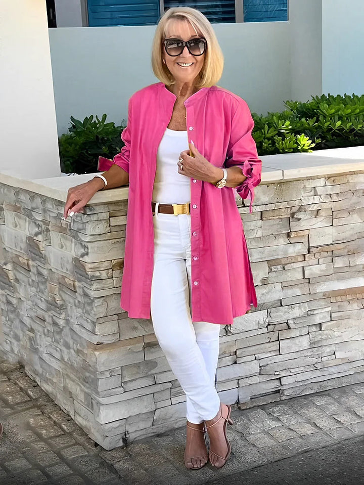 Elyra | Longline Tunic Blouse