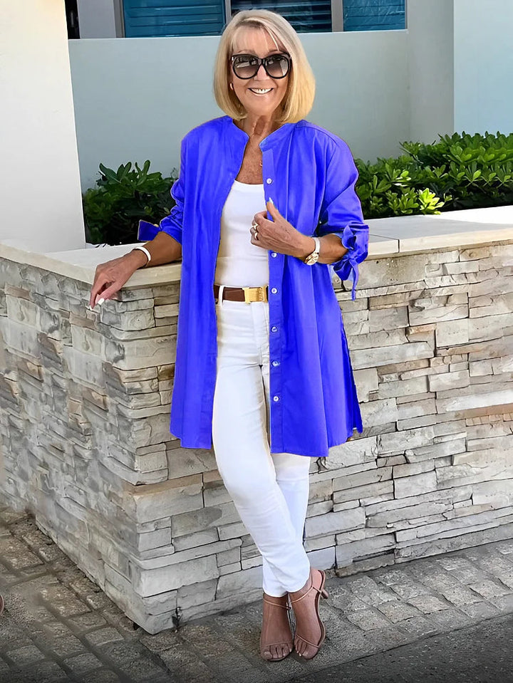 Elyra | Longline Tunic Blouse