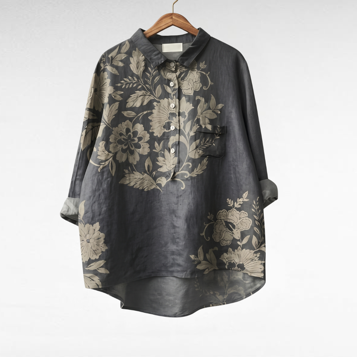 Lunara | Elegant Women’s Linen Blouse