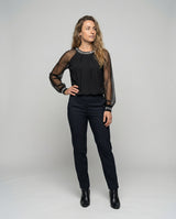 Helaine | Elegant, Soft & Chic Women's Sequin Top