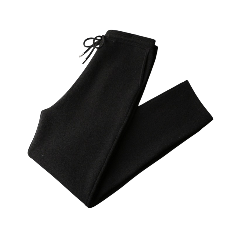 Wool Knit Straight Pant