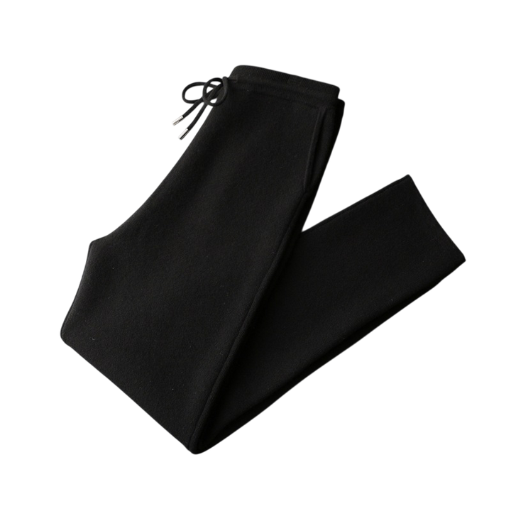 Wool Knit Straight Pant