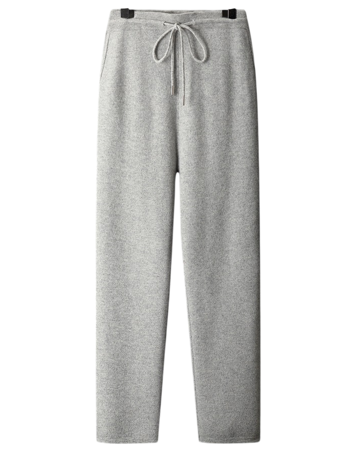 Wool Knit Straight Pant