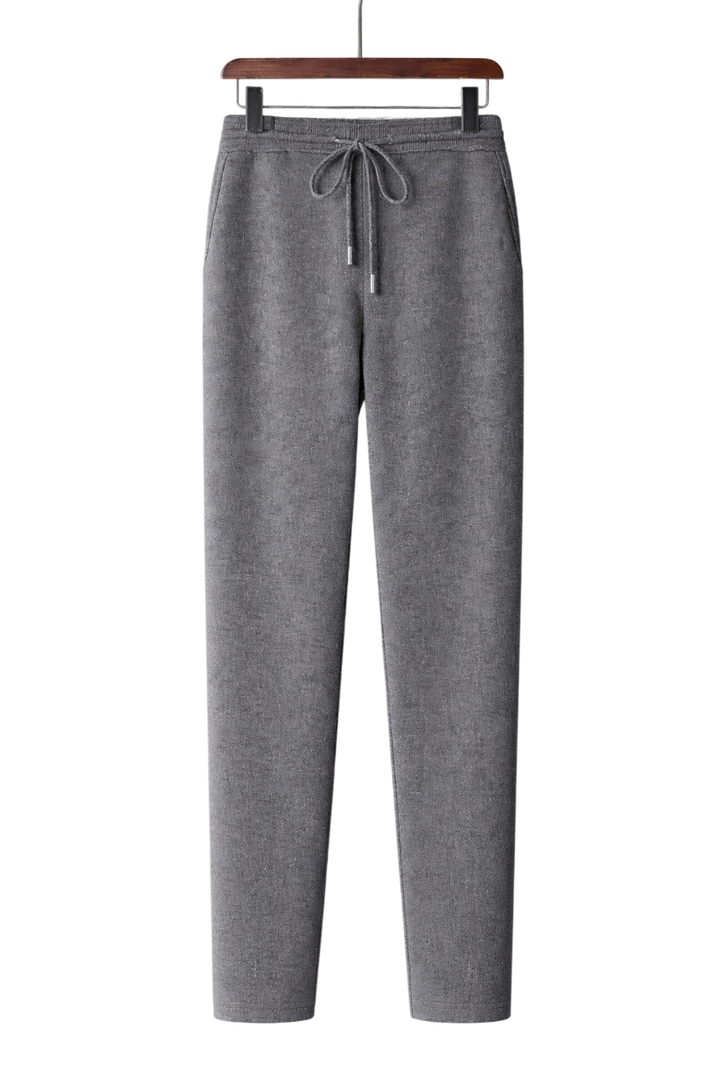 Wool Knit Straight Pant