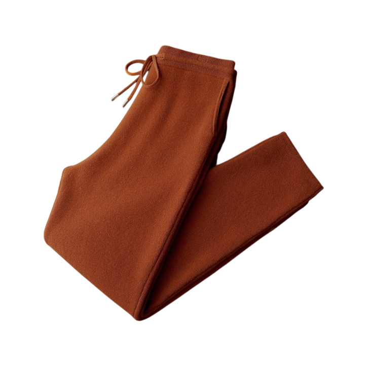 Wool Knit Straight Pant