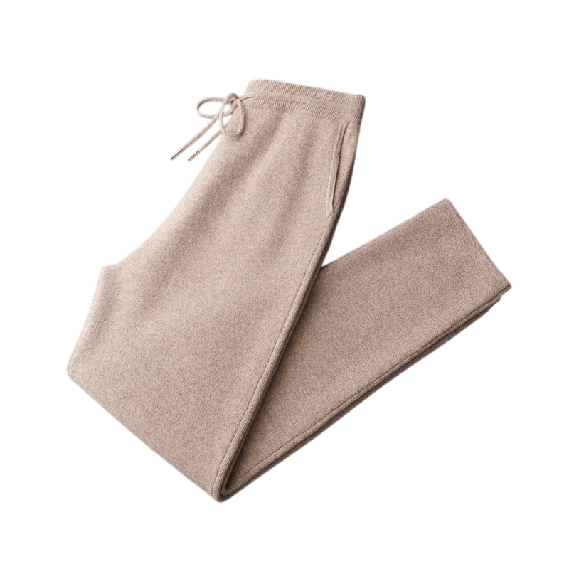Wool Knit Straight Pant