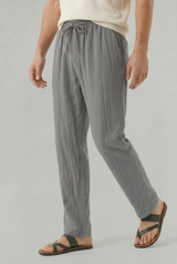 Men's Linen Drawstring Pantalon