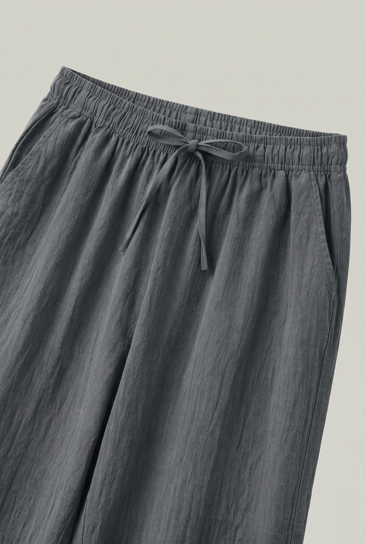 Callum Linen Drawstring Pants