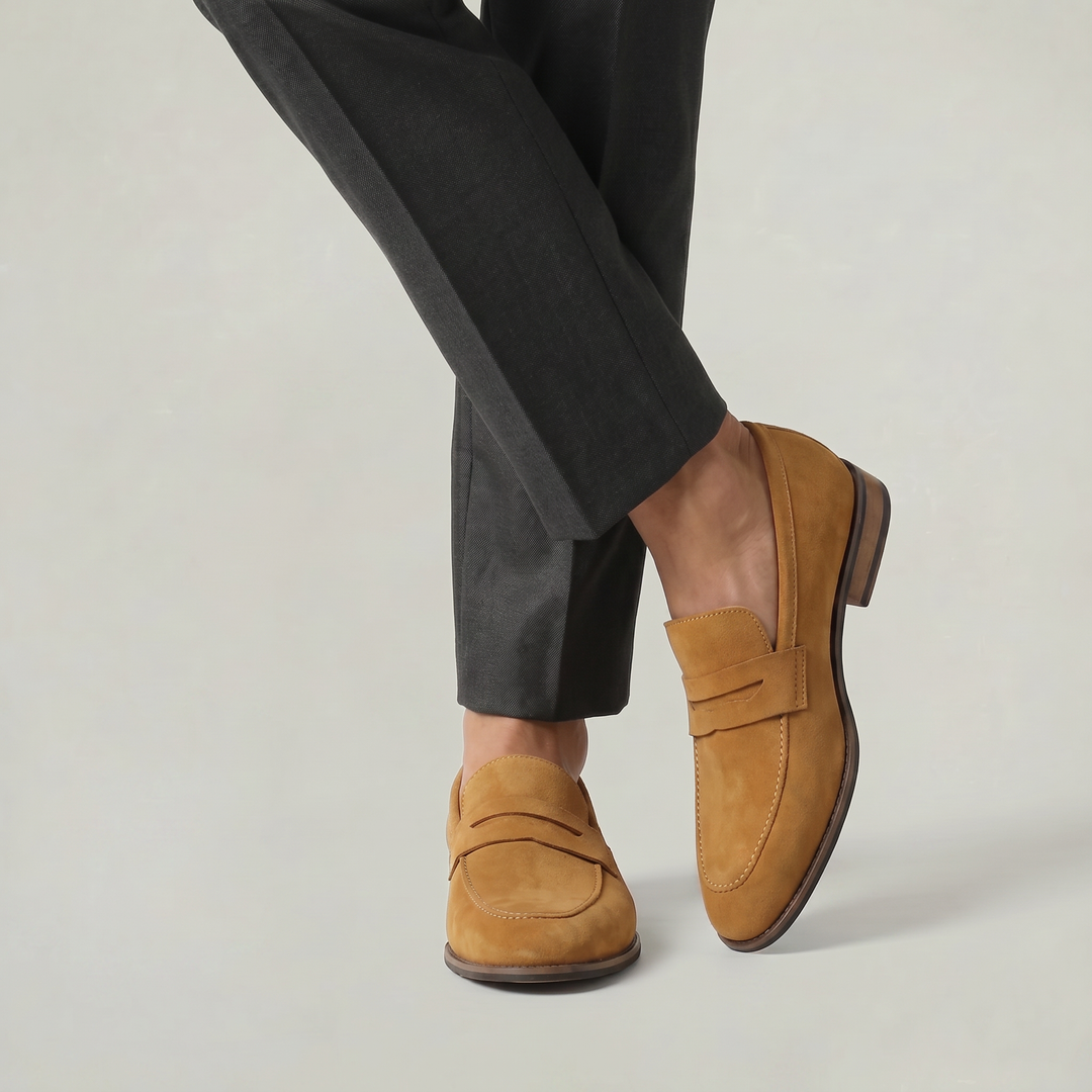 Men's Elegant Suede Summer Slip-On Loafers