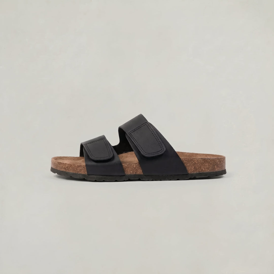 Men’s Double Strap Open Toe Slides