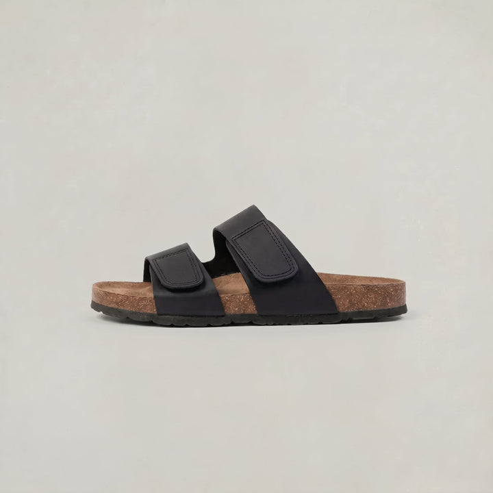 Men’s Double Strap Open Toe Slides