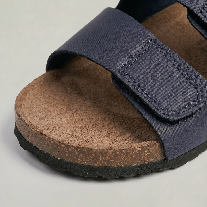 Men’s Double Strap Open Toe Slides
