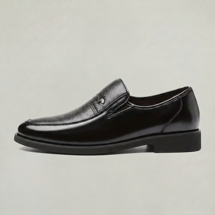 Men's Leather Slip-On Business Loafers