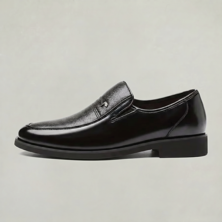 Men's Leather Slip-On Business Loafers