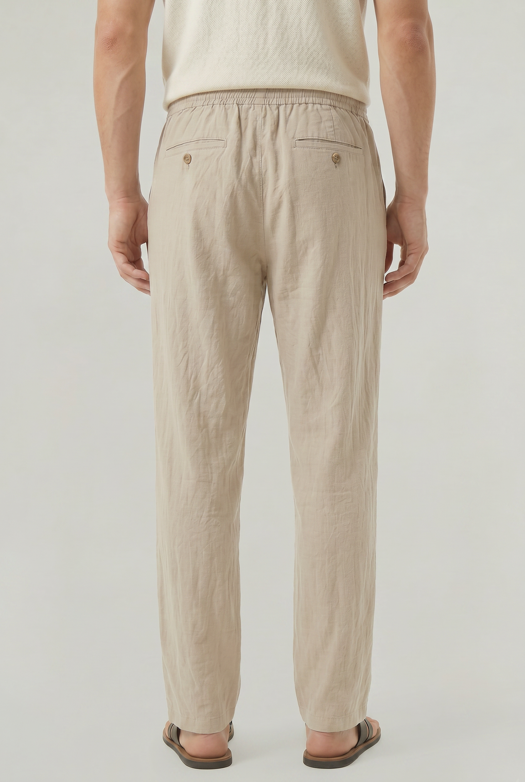 Callum Linen Drawstring Pants