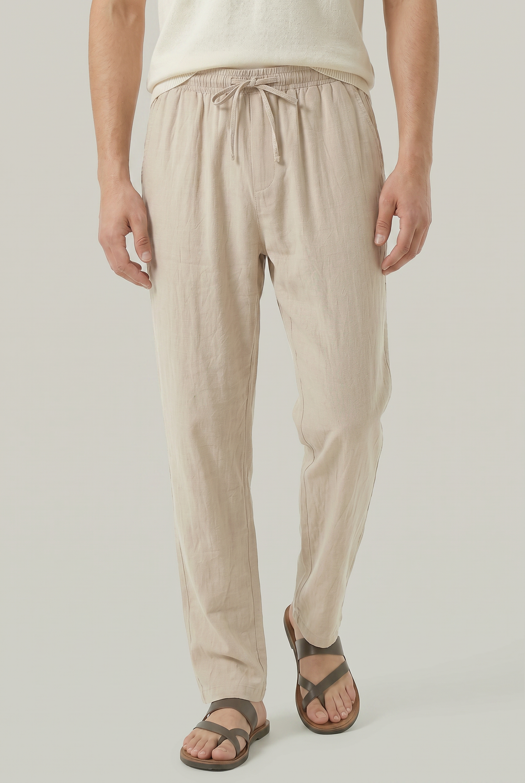 Callum Linen Drawstring Pants