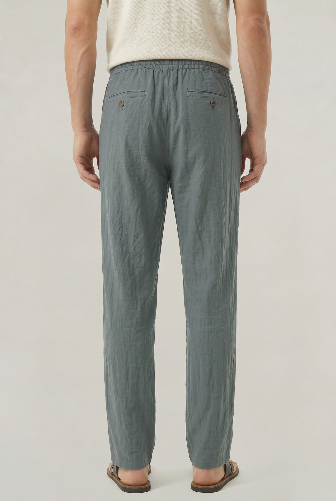 Callum Linen Drawstring Pants