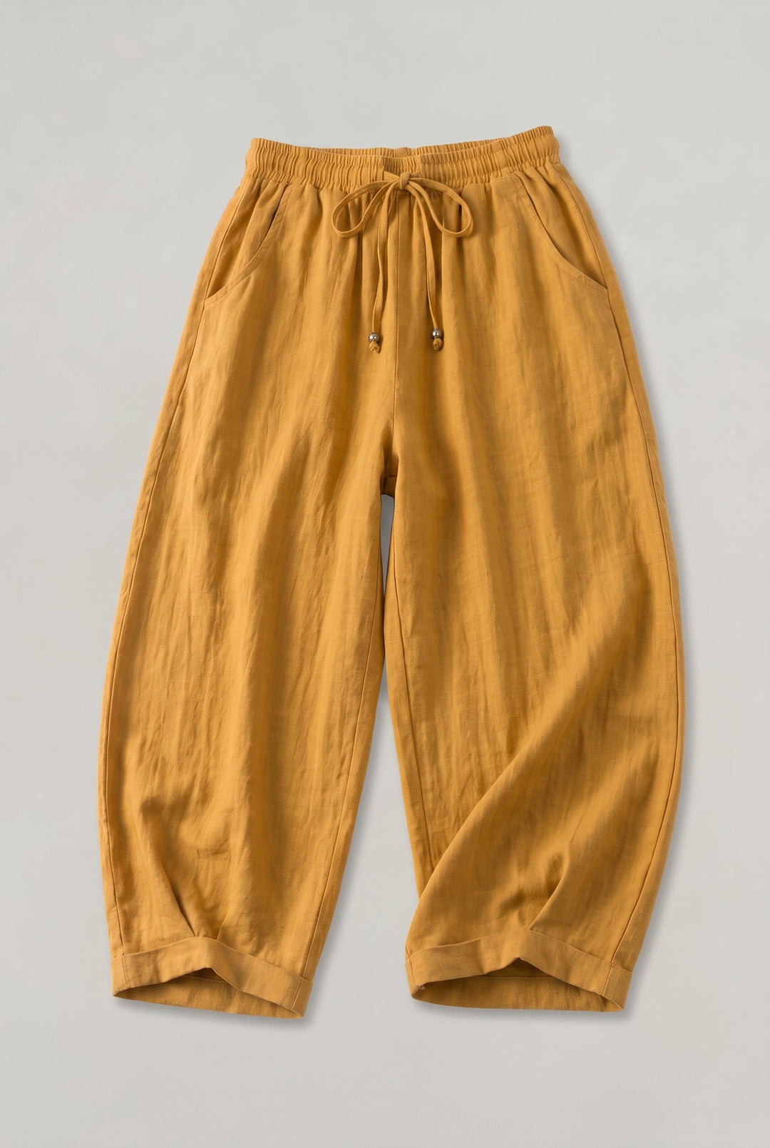 Women's Wide Leg Linen Trousers
