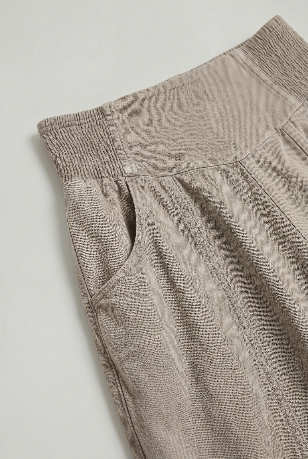Women's Cotton Linen Wide Leg Trousers