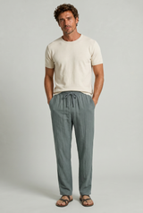 Men's Linen Drawstring Pantalon