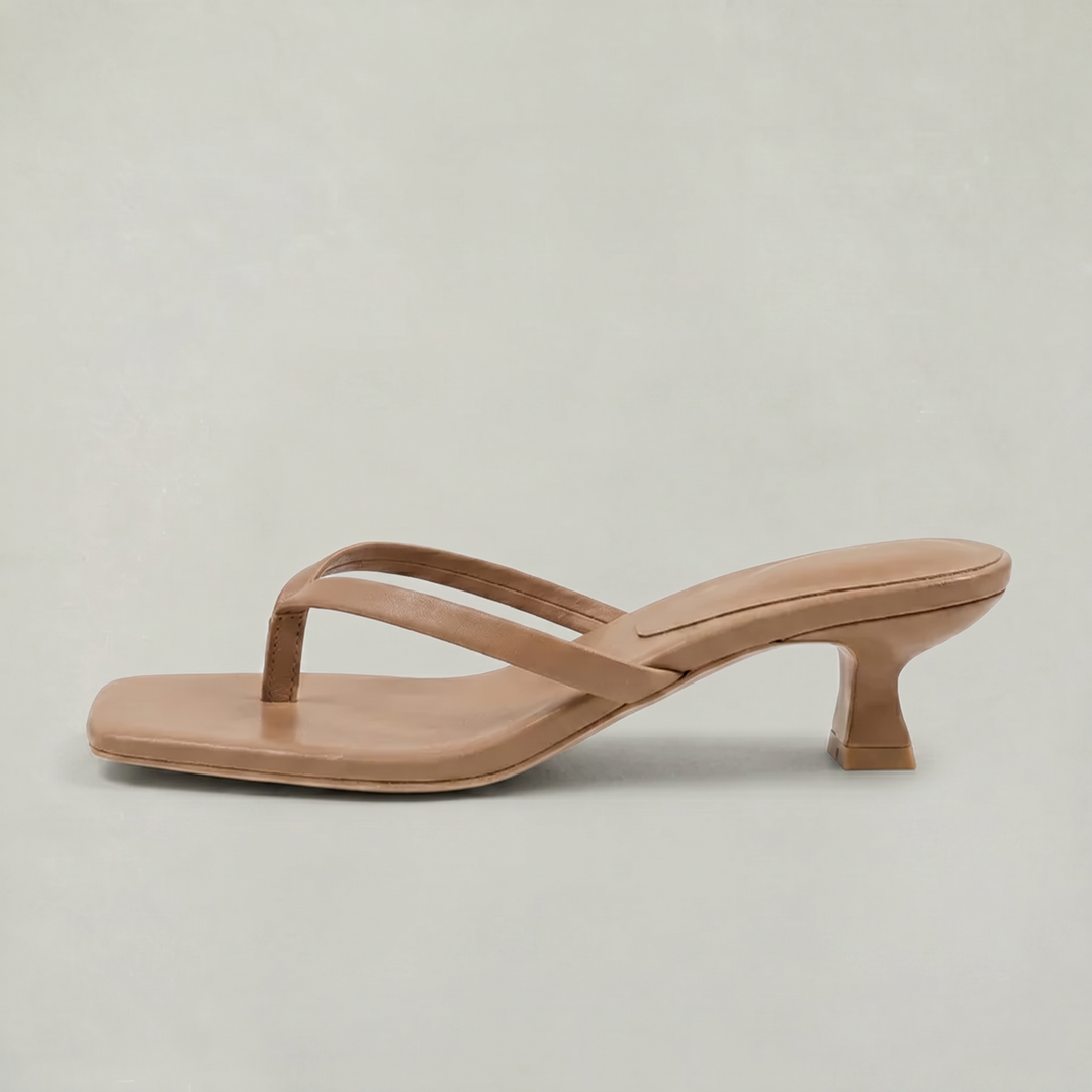 Soleil Kitten Heel Sandals