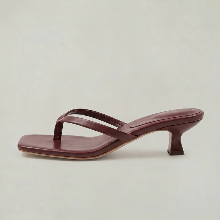 Soleil Kitten Heel Sandals