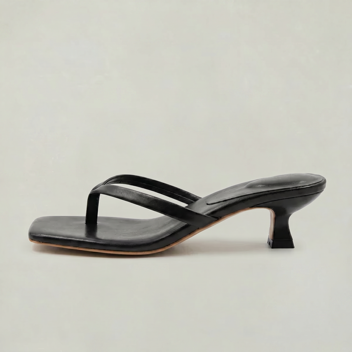 Soleil Kitten Heel Sandals